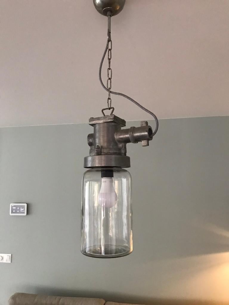 Hanglamp vt wonen, 50 tot 75 cm, Overige materialen, Zo goed als nieuw, Ophalen