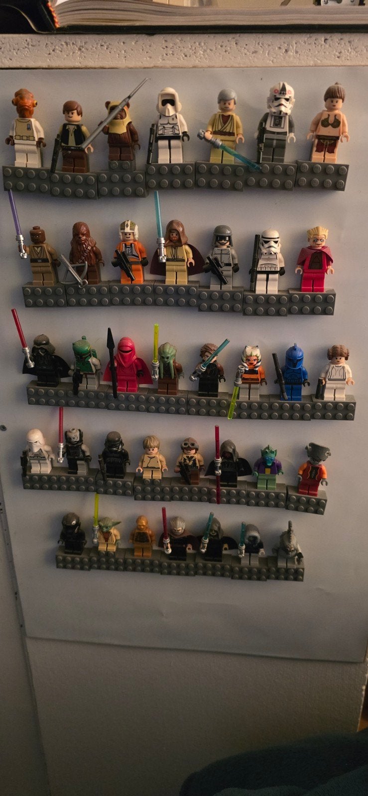 Lego Star Wars Magneten Minifiguren Collectie, Ophalen of Verzenden, Gebruikt