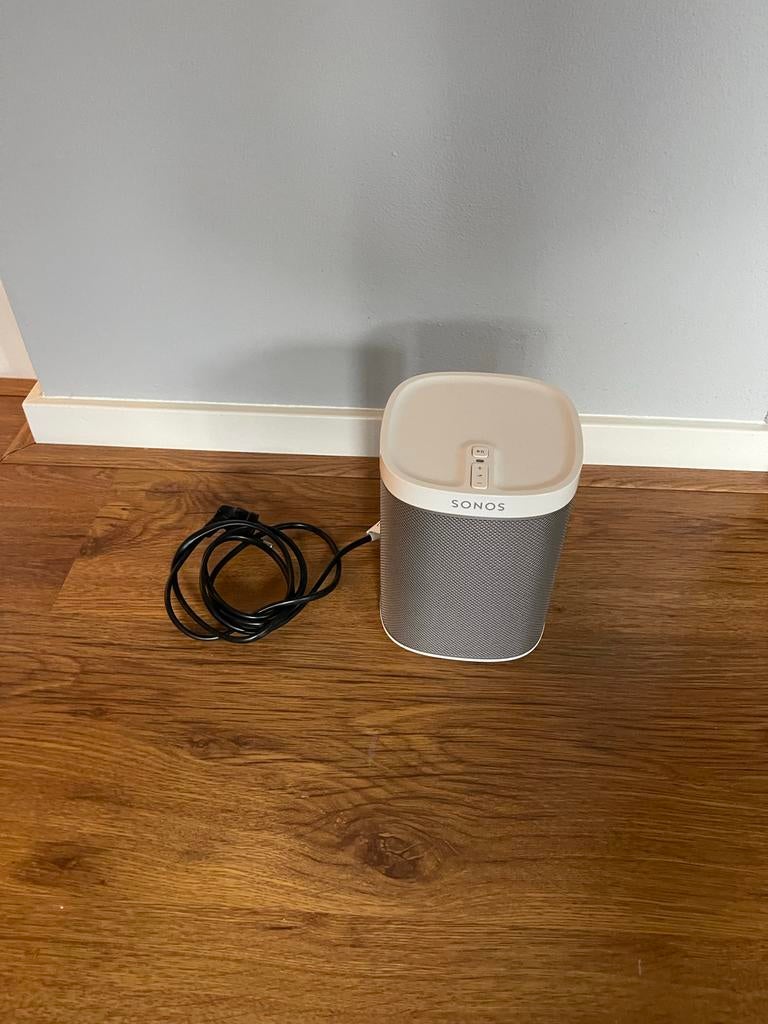 Sonos Play 1 Wit - Compacte Smart Speaker, Gebruikt, Overige typen, Ophalen of Verzenden, Sonos