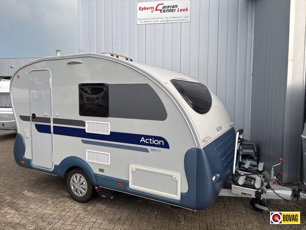 Adria Action 361 PD Mover/Isabella luifel, Tot en met 2, Bedrijf, 750 - 1000 kg, Fietsenrek