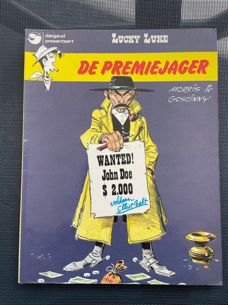 Lucky Luke stripboeken. 9 stuks, Meerdere stripboeken, Ophalen of Verzenden, Gelezen