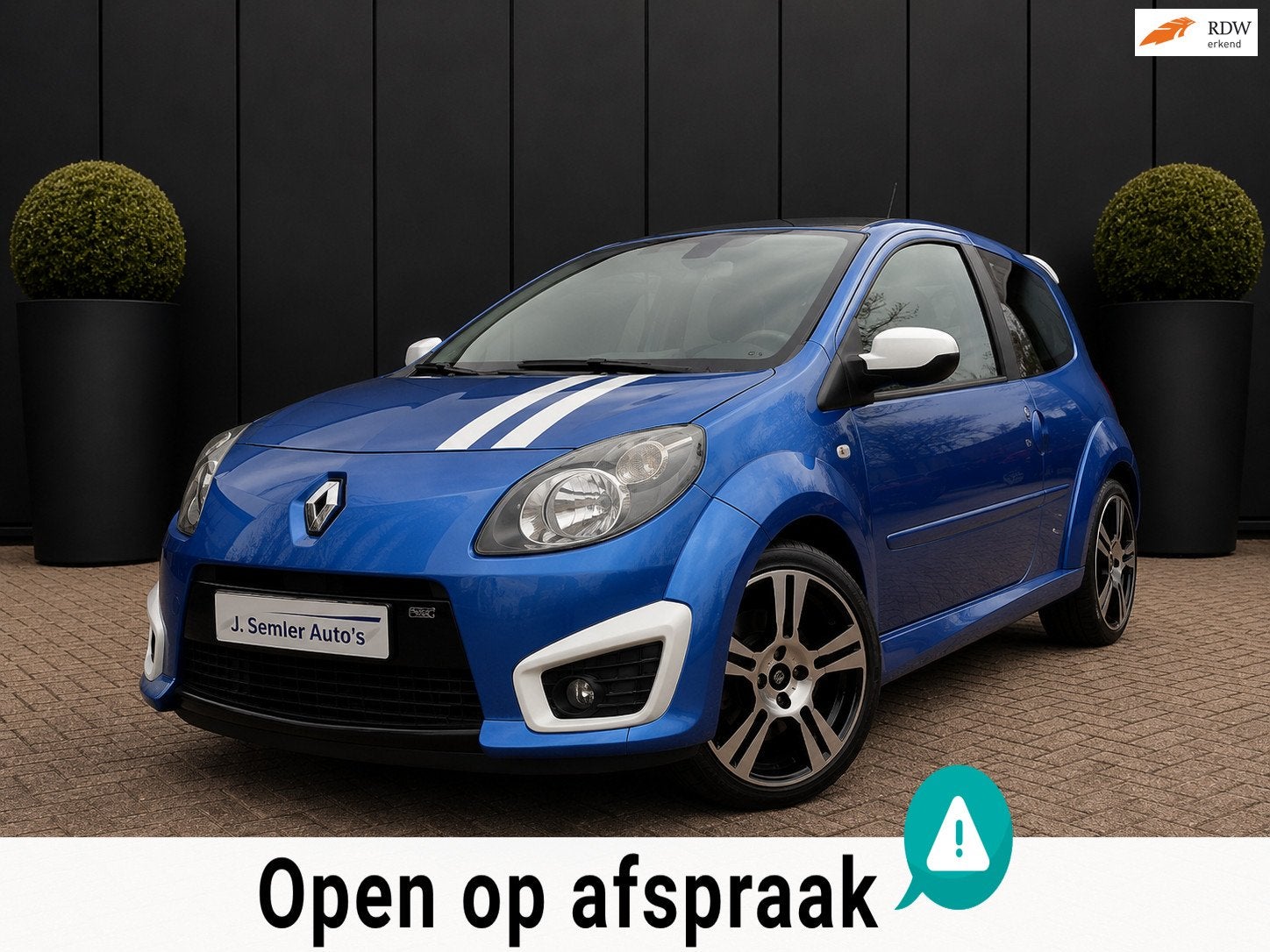Renault Twingo 1.6 16V RS GORDINI CLIMA 131PK LEDER APK 30-0, Voorwielaandrijving, Twingo, Gebruikt, 4 cilinders