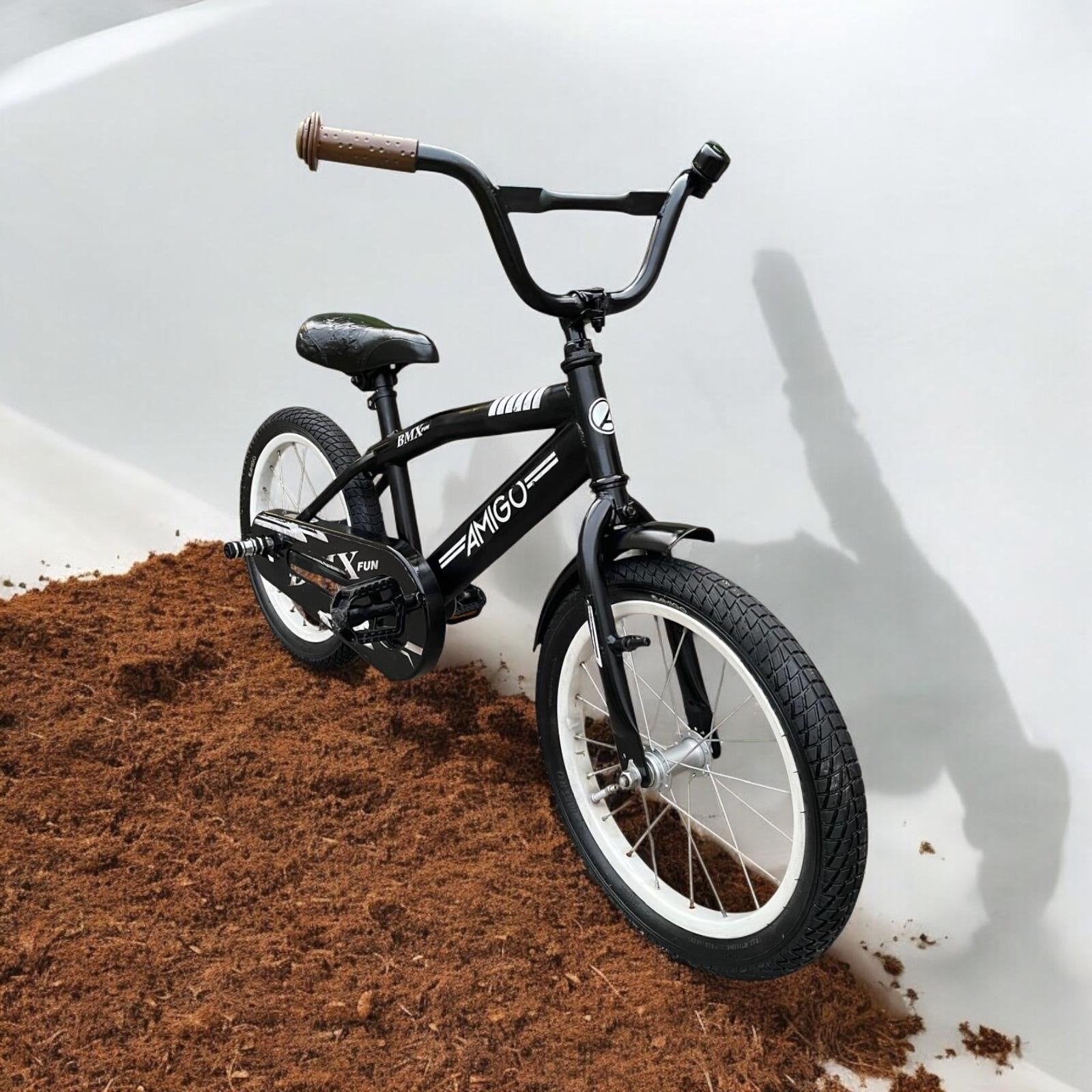 16 inch BMX crossfiets met pegs, nette staat, Fietsen en Brommers, Fietsen | Crossfietsen en BMX, Ophalen of Verzenden, Zo goed als nieuw