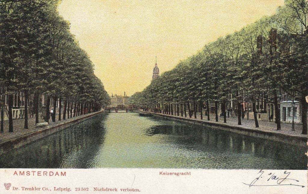 09266 Amsterdam - Keizersgracht, Verzenden, Voor 1920, Gelopen, Noord-Holland