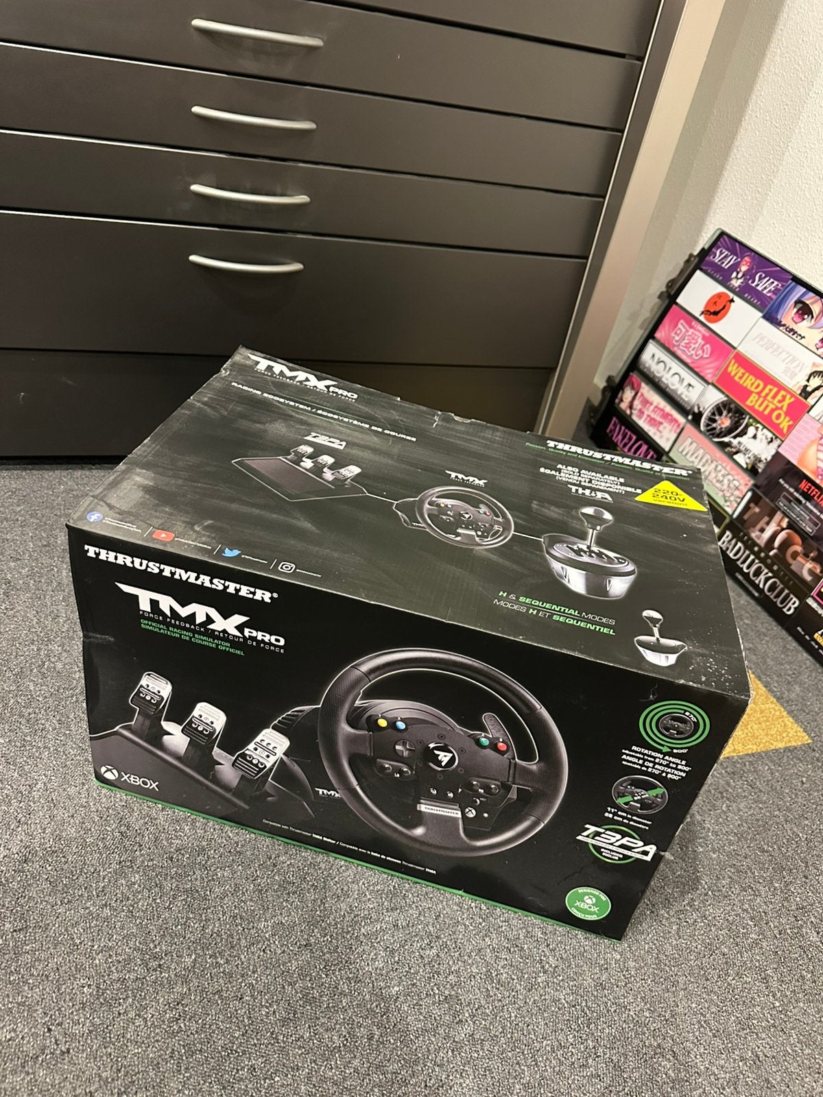 Thrustmaster tmxpro race stuur, Spelcomputers en Games, Spelcomputers | Xbox | Accessoires, Ophalen of Verzenden, Zo goed als nieuw