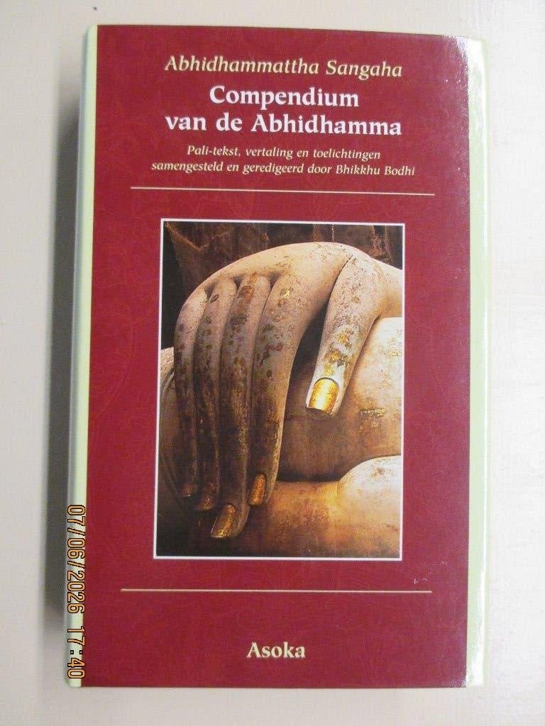 Abhidhammattha Sangaha - Compendium van de Abhidhamma, Boeken, Ophalen of Verzenden, Nieuw, Boeddhisme