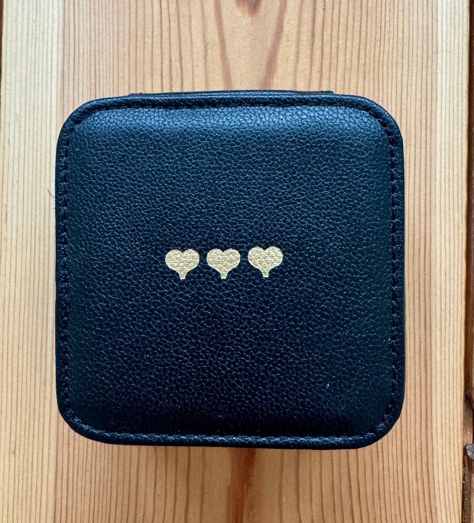 Vedder & Vedder Sieraden Organizer / Travelcase - Zwart Goud, Sieraden, Tassen en Uiterlijk, Toilettassen, Ophalen of Verzenden