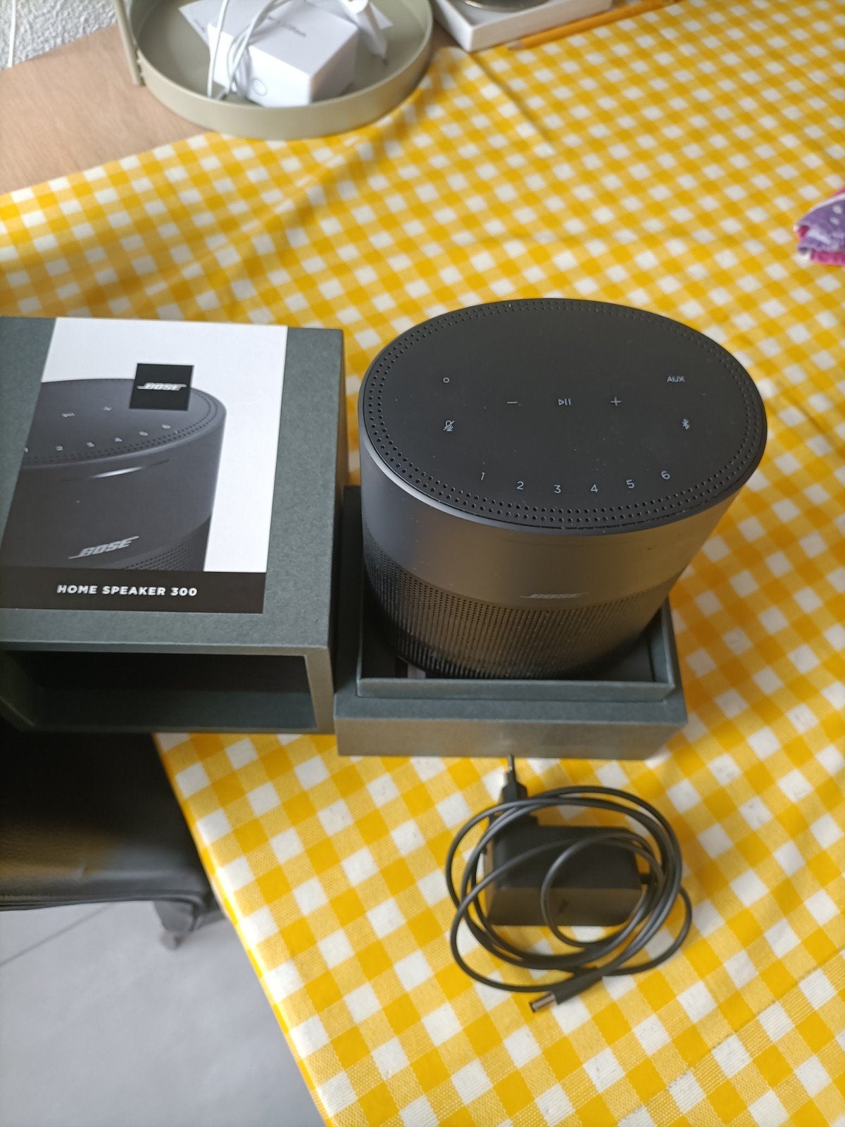 Bose Home Speaker 300 - Compacte Smart Speaker, Slimme speaker, Ophalen of Verzenden, Zo goed als nieuw, Bluetooth