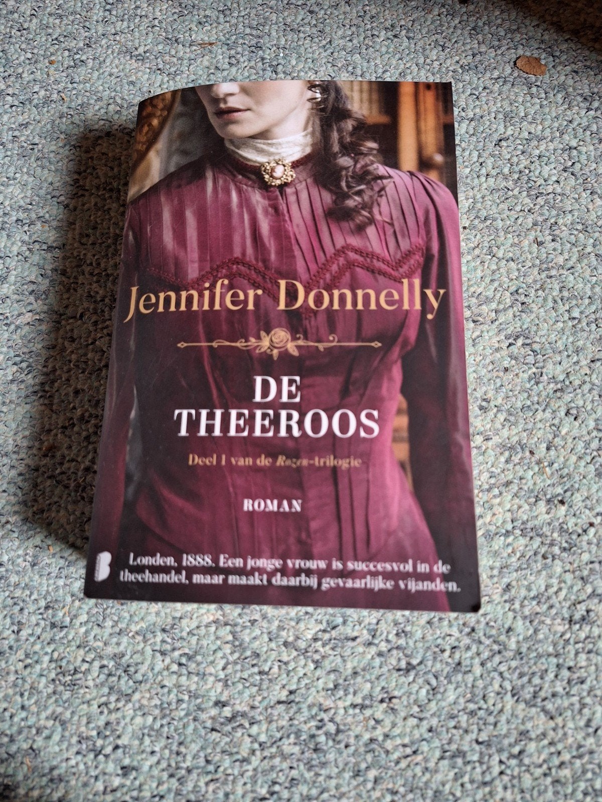 Jennifer Donnelly - De theeroos, Ophalen of Verzenden, Zo goed als nieuw, Jennifer Donnelly