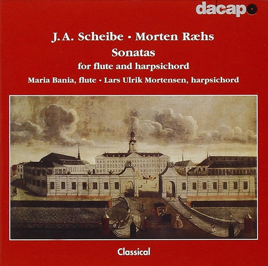 NIEUW Scheibe, Raehs: Flute Sonatas / Bania, Mortensen, Inclusief boekje, Kamermuziek, Ophalen of Verzenden, Nieuw in verpakking