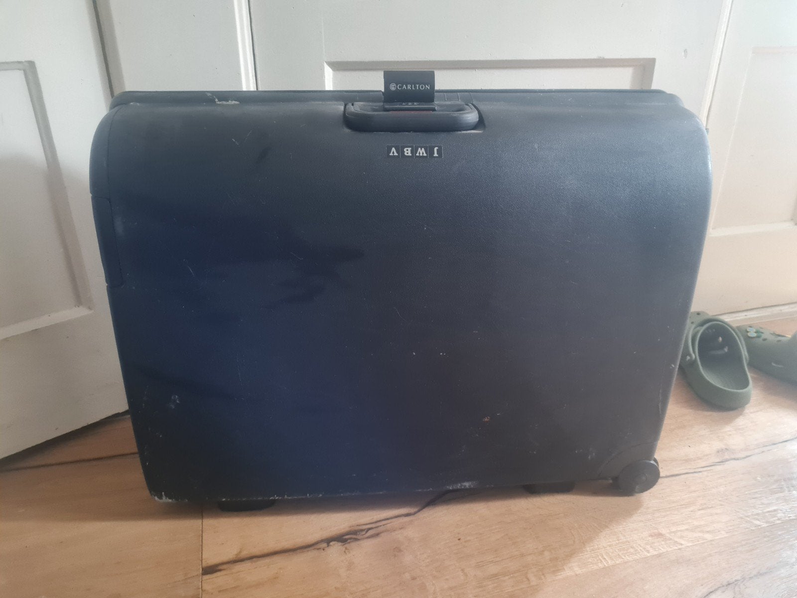 Carlton Koffer - Zwart, Gebruikt, Sieraden, Tassen en Uiterlijk, Ophalen, Uitschuifbare handgreep, 30 cm of meer, Gebruikt