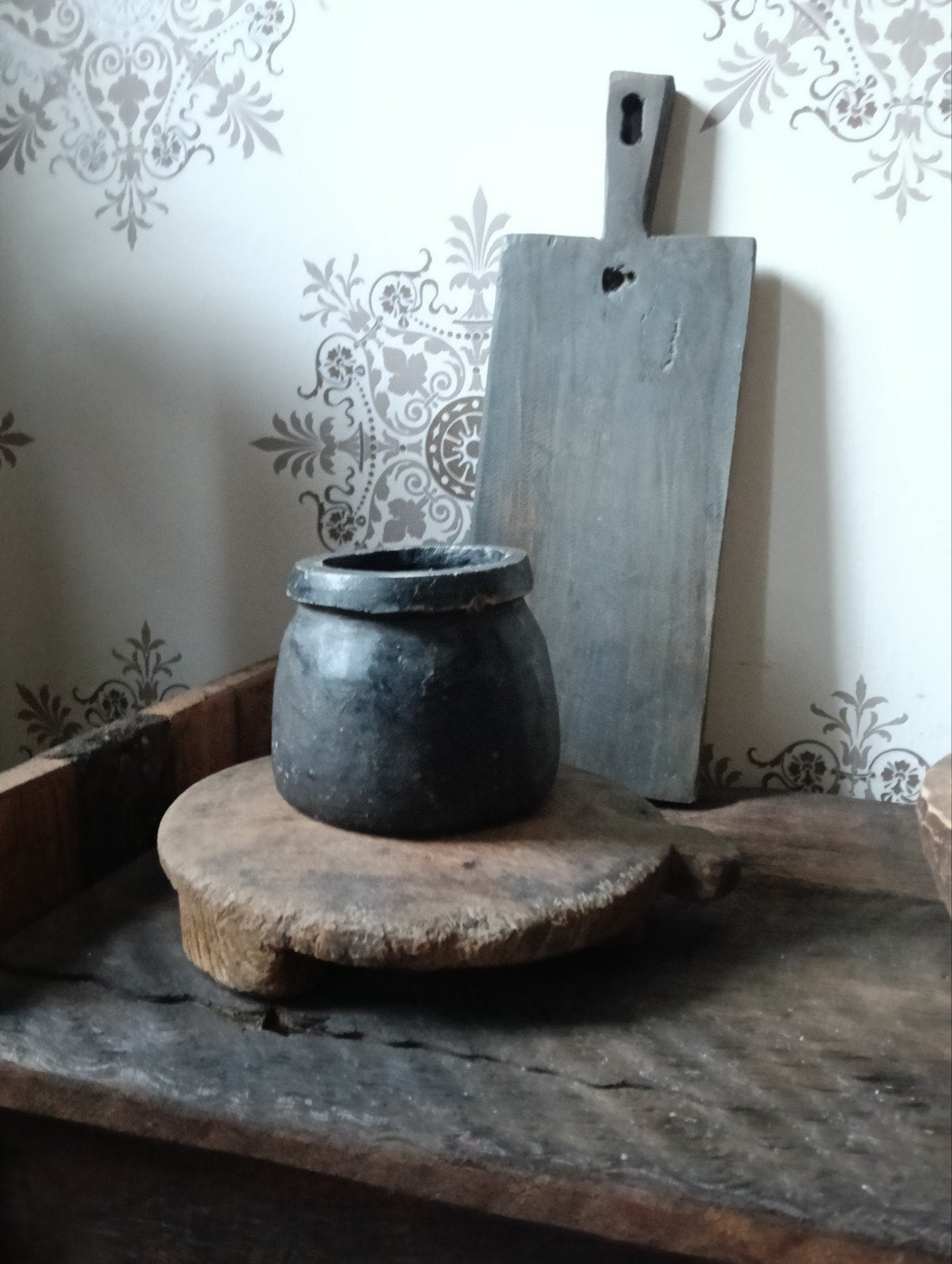 verkoop rondje landelijke accessoires, Ophalen of Verzenden, Rond, Hout