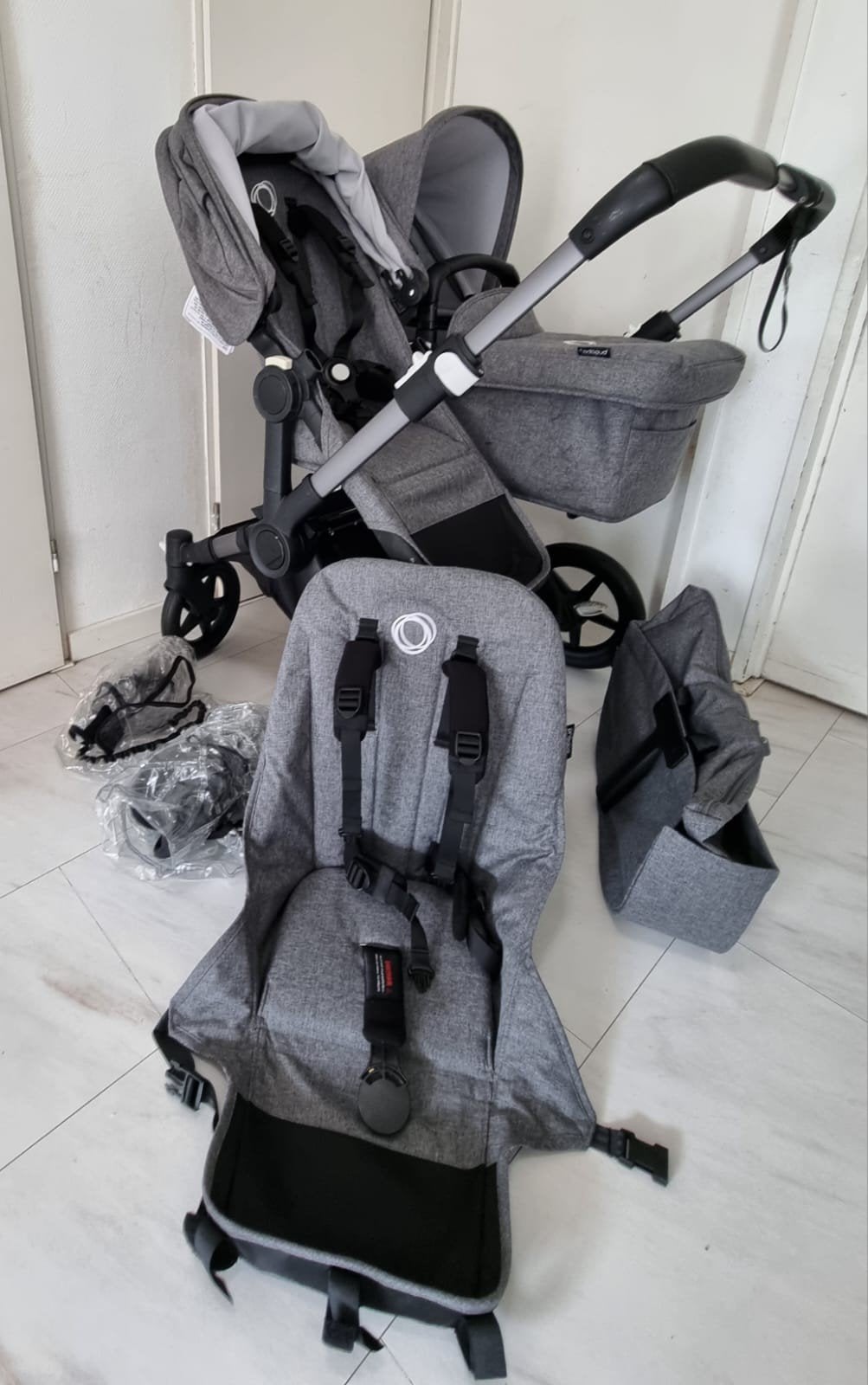 Bijna Nieuw Bugaboo Donkey 5 Duo of Tweeling kinderwagen, Kinderen en Baby's, Kinderwagens en Combinaties, Ophalen, Bugaboo, Zo goed als nieuw