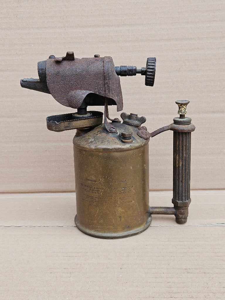 Antieke benzinebrander / verfbrandertje Lot nr. 14, Ophalen of Verzenden