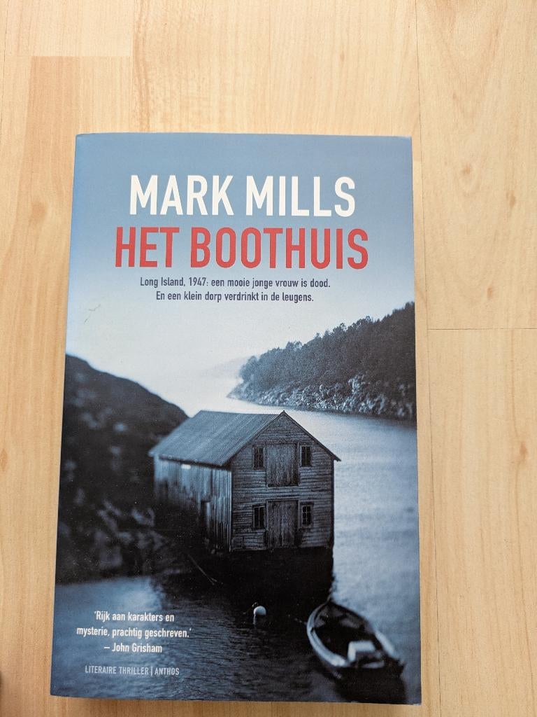 Mark Mills - Het boothuis, Boeken, Thrillers, Zo goed als nieuw, Nederland, Ophalen of Verzenden