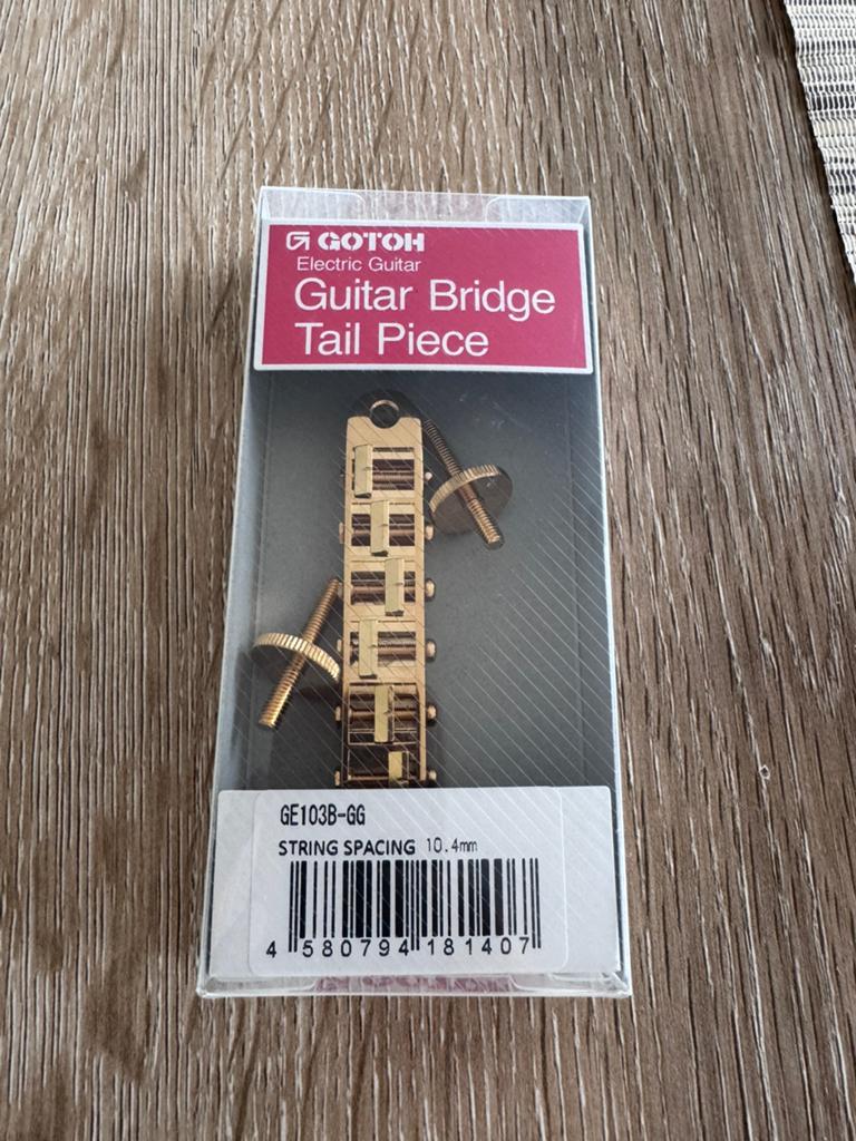 Gotoh GE103B-GG Gitaarbrug brug Goud, Ophalen of Verzenden, Nieuw, Overige typen