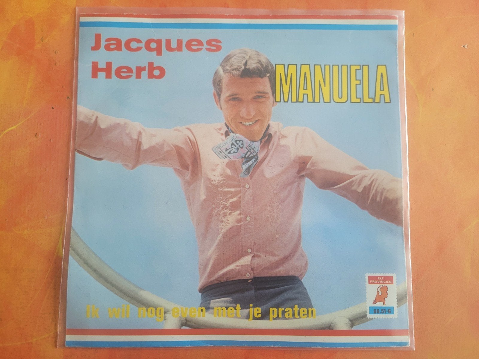 Jacques Herb - Manuela - Ik wil nog even met je praten., Ophalen, Zo goed als nieuw, Overige formaten, Levenslied of Smartlap