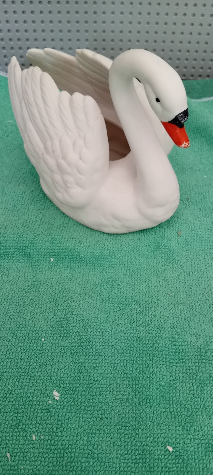 GOEBEL. Witte zwaan als bakje, Ophalen of Verzenden, Zo goed als nieuw, Dier