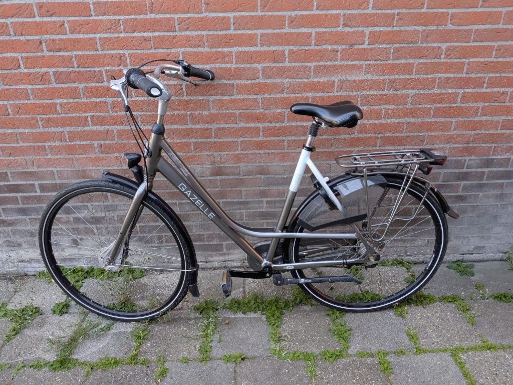 Gazelle Paris Fiets 57 inch, Ophalen, Gebruikt, Versnellingen, 56 cm of meer