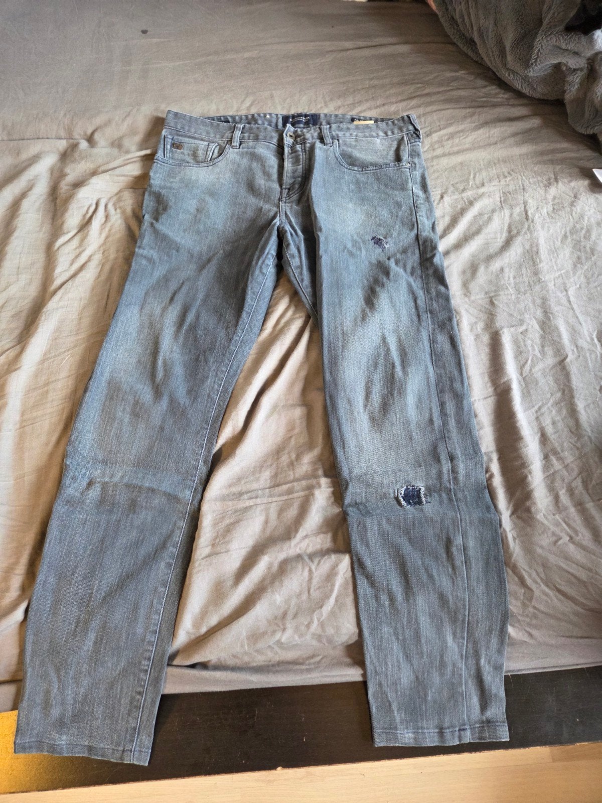 Scotch & Soda Ralston Jeans W34/L32 - Grijs, Ophalen of Verzenden, W33 - W34 (confectie 48/50), Grijs, Gedragen
