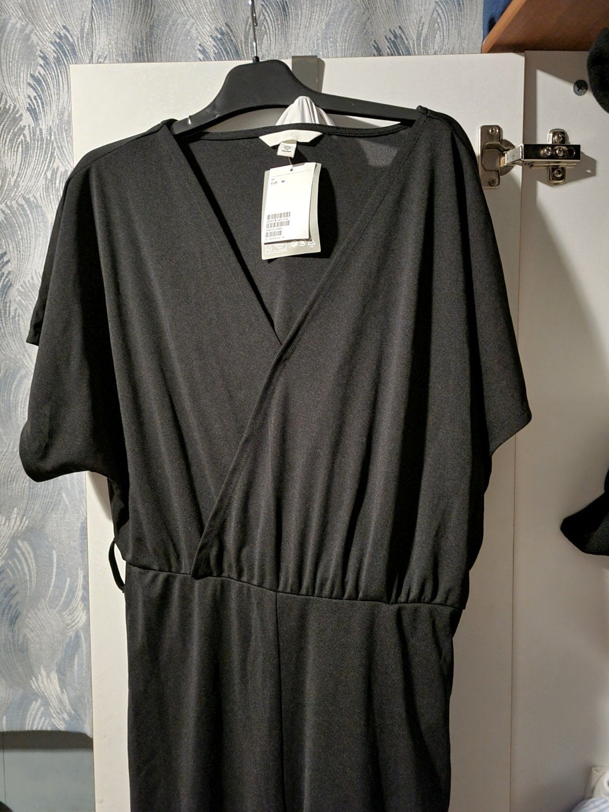 Zwarte H&M jumpsuit maat M, nieuw met kaartjes, Kleding | Dames, Maat 38/40 (M), H&M, Zwart, Nieuw