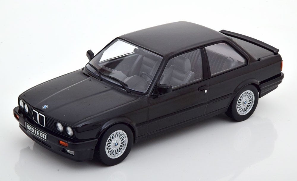 1:18 KK-Scale BMW E30 325i zwart, Ophalen of Verzenden, Nieuw, Auto, Overige merken