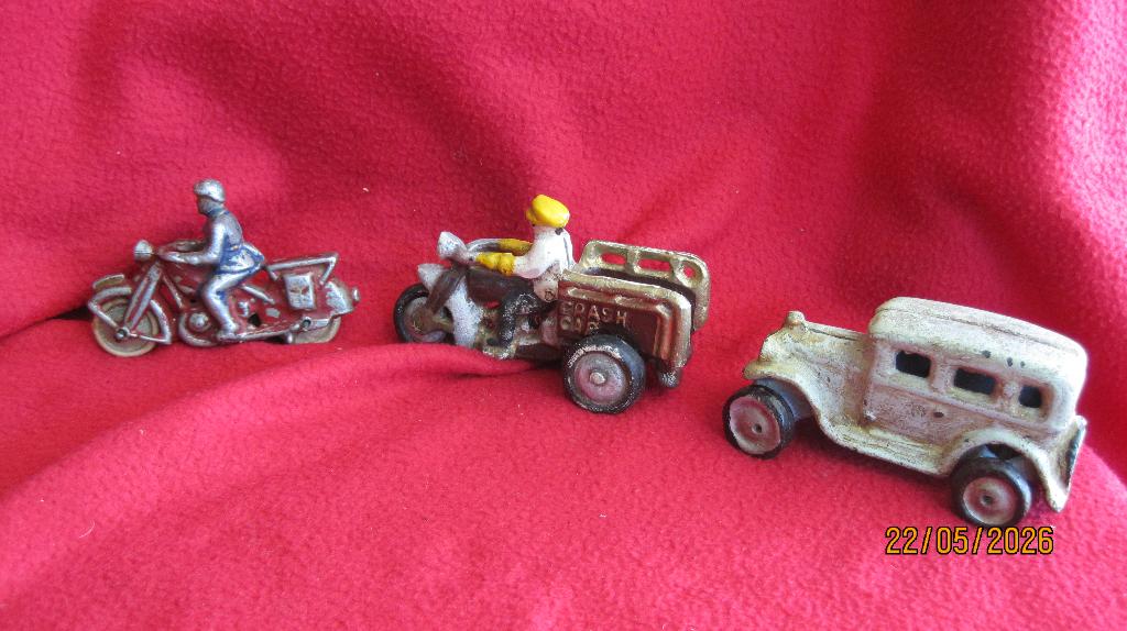 Oude motorfietsen en auto, Antiek en Kunst, Ophalen of Verzenden