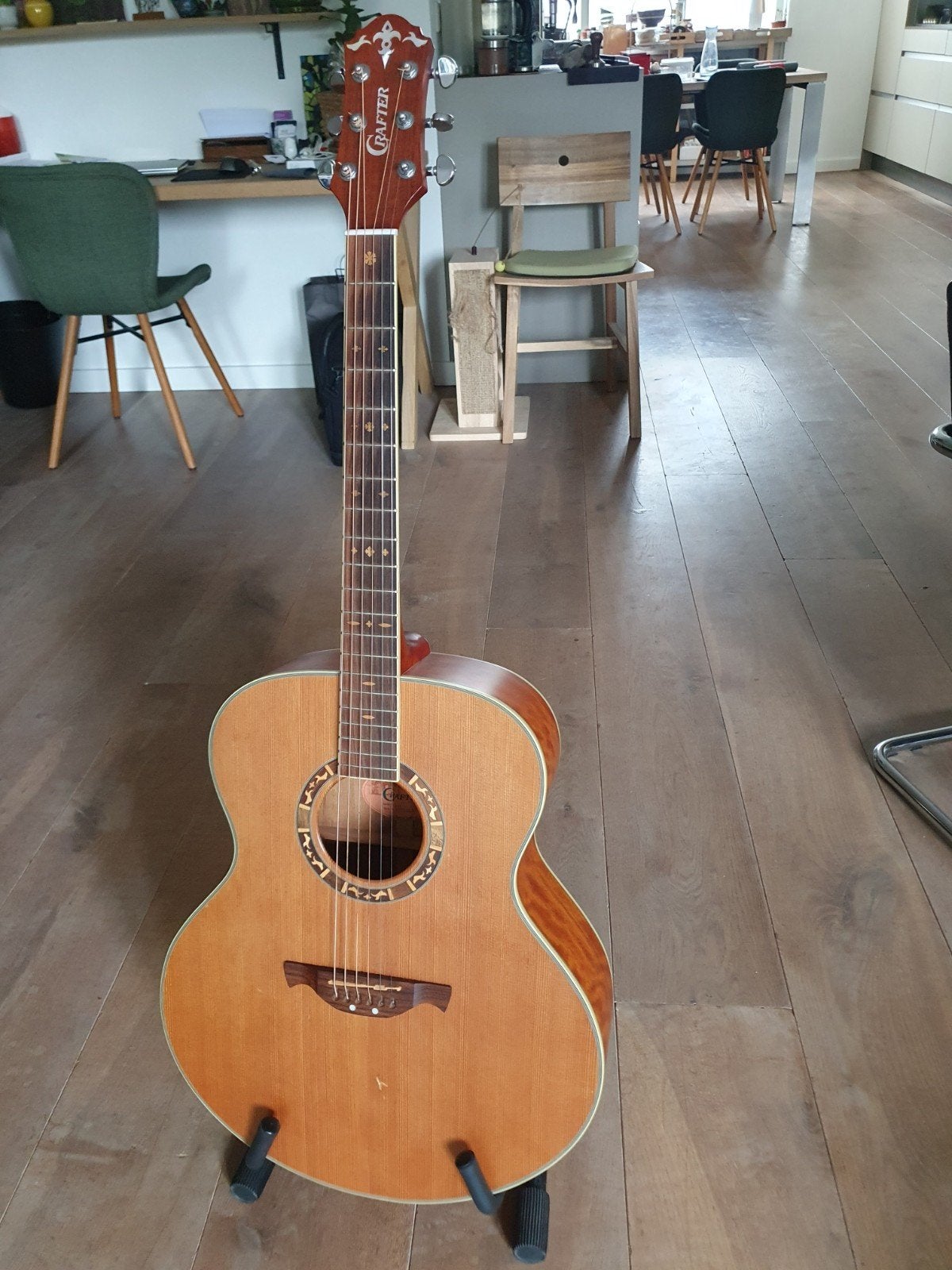 Crafter J-15 Jumbo Western gitaar, Ophalen, Gebruikt, Western- of Steelstringgitaar