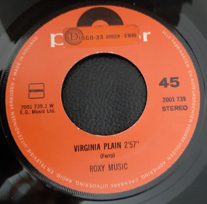 Roxy Music – Virginia Plain, Gebruikt, Verzenden, 7 inch, Pop