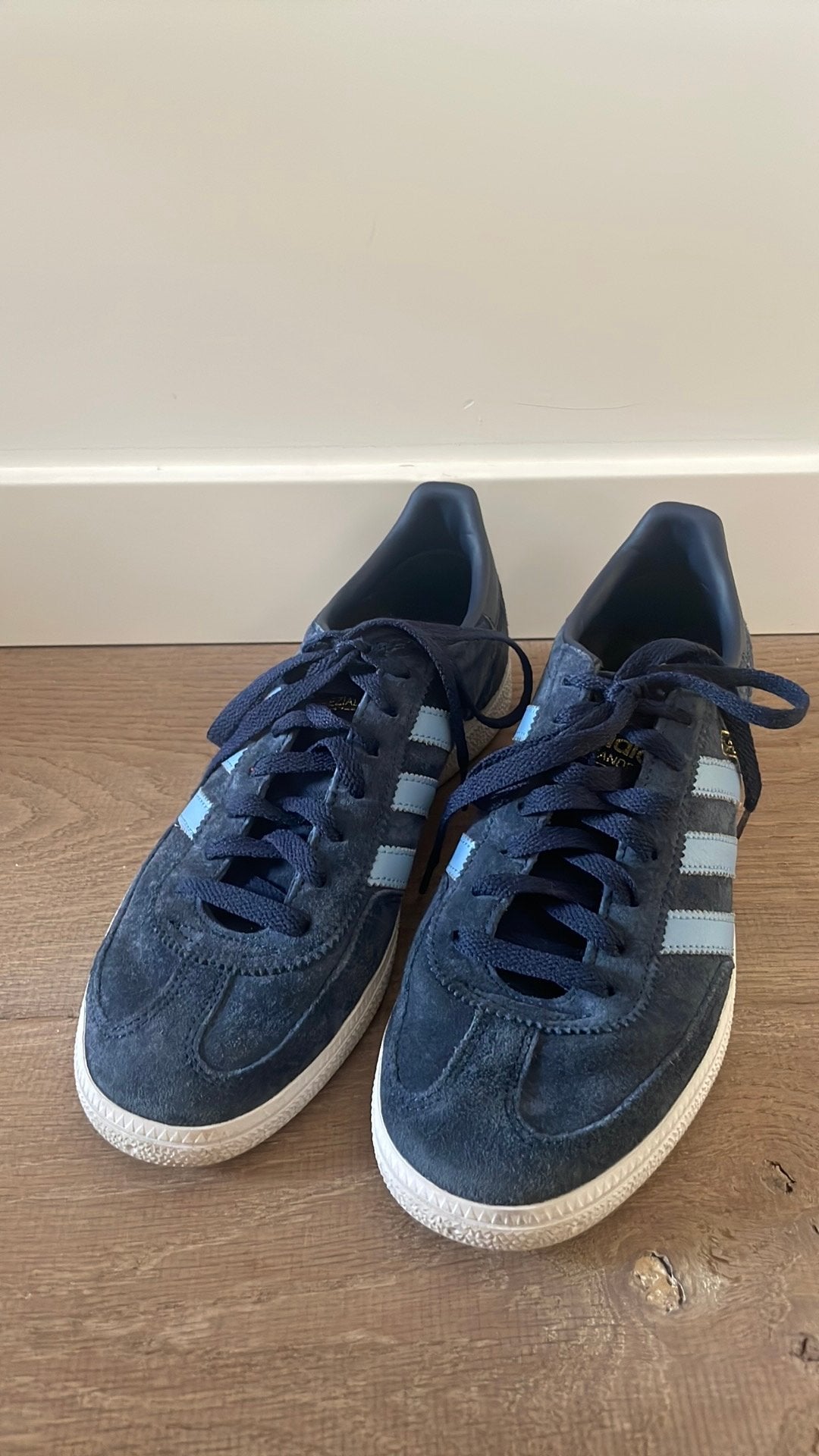 Zgan Adidas Spezial sneakers, Kleding | Dames, Schoenen, Blauw, Ophalen of Verzenden, Sneakers of Gympen, Zo goed als nieuw