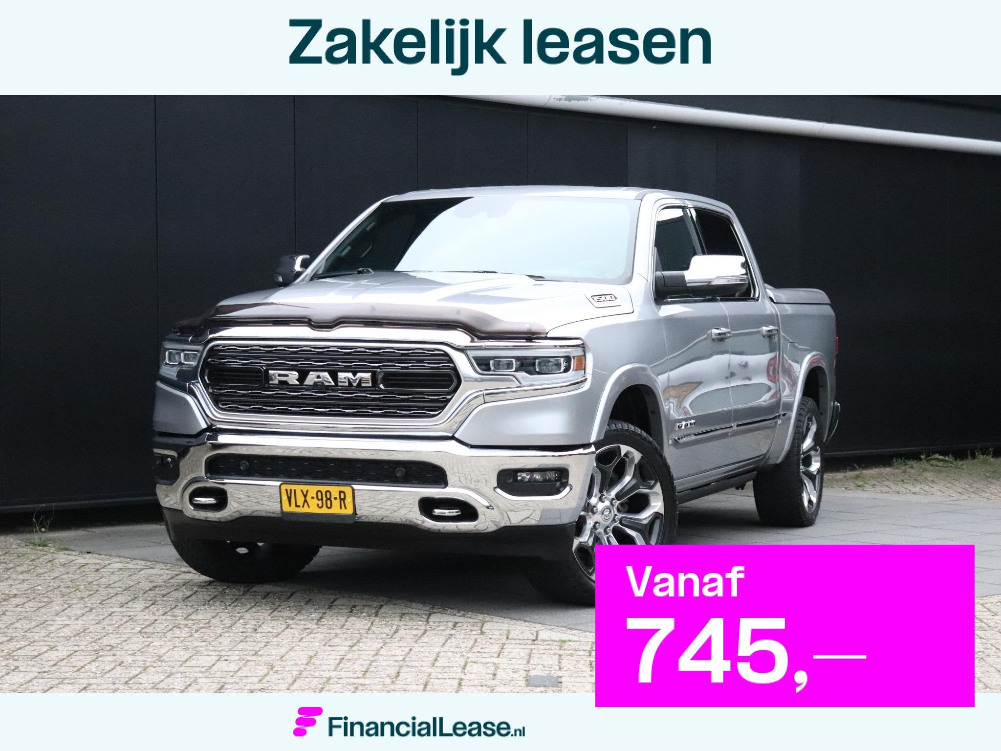 Dodge Ram 1500 5.7 V8 4x4 Crew Cab Limited | LEDER | MEMORY, Automaat, Dealer onderhouden, 450 kg, Gebruikt