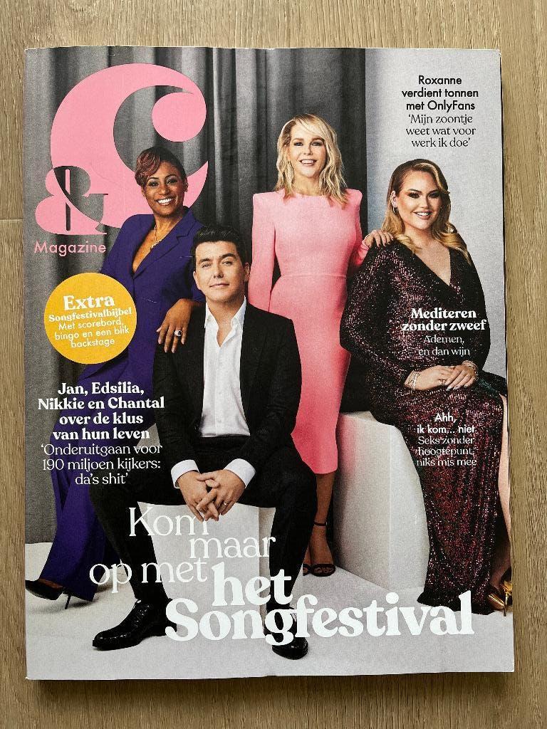 Magazine &C special Songfestival, Boeken, Tijdschriften en Kranten, Ophalen of Verzenden, Zo goed als nieuw, Glossy