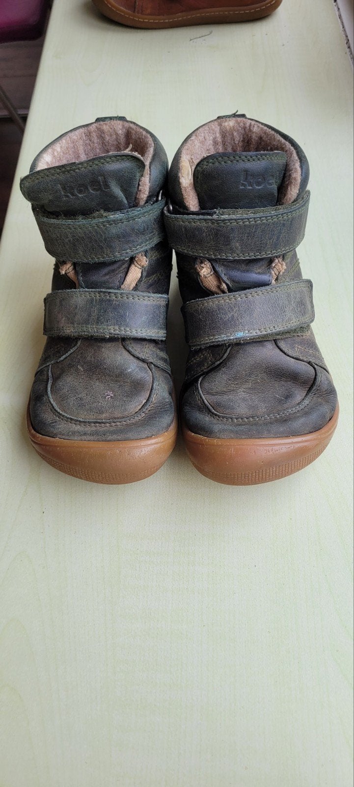 Koel winterschoenen barefoot- Groen - Maat 29, Gebruikt, Jongen of Meisje, Schoenen, Ophalen of Verzenden