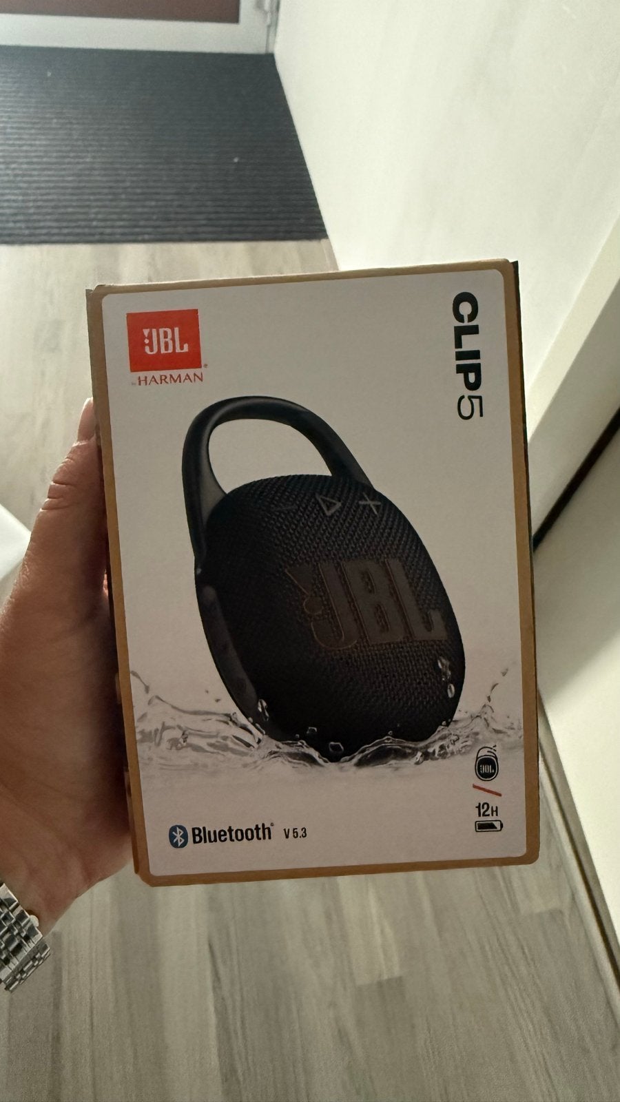 JBL Clip 5 Draagbare Bluetooth Speaker - Nieuw in Doos, Audio, Tv en Foto, JBL, Nieuw, Ophalen of Verzenden, Draagbare speaker