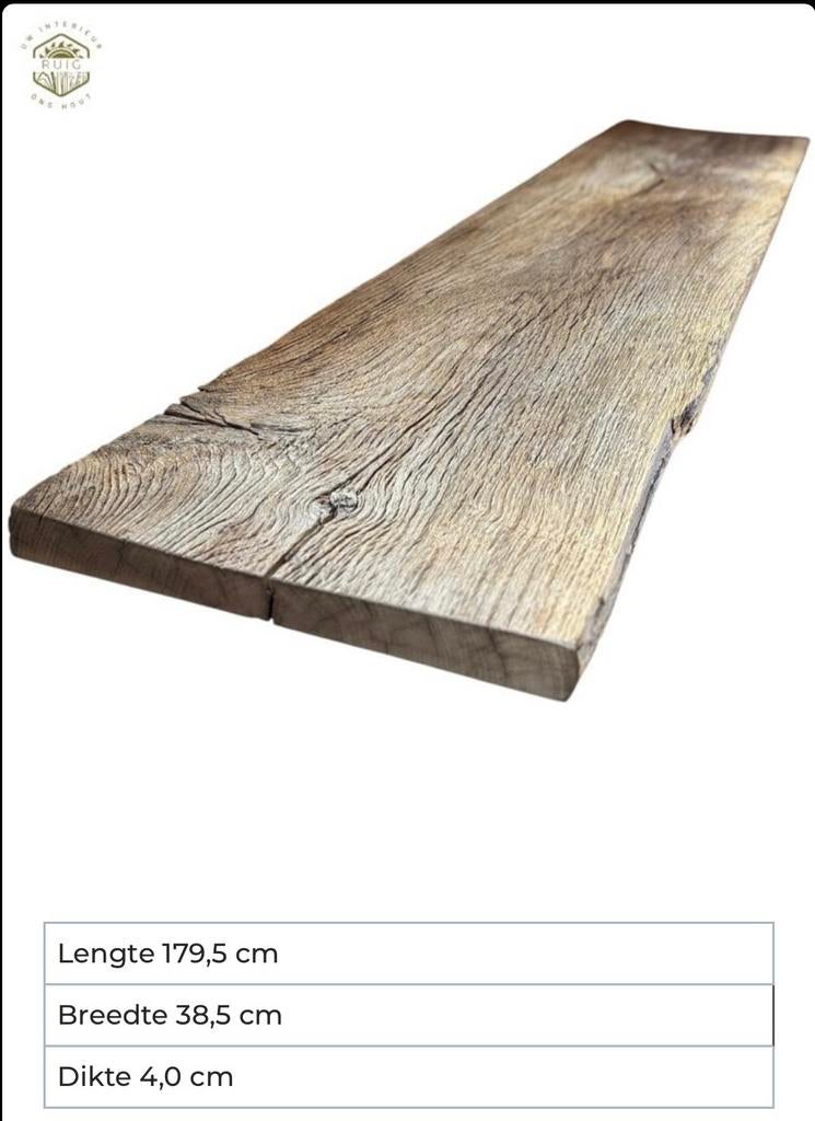 Unieke oude brede eiken planken., Ophalen, Nieuw