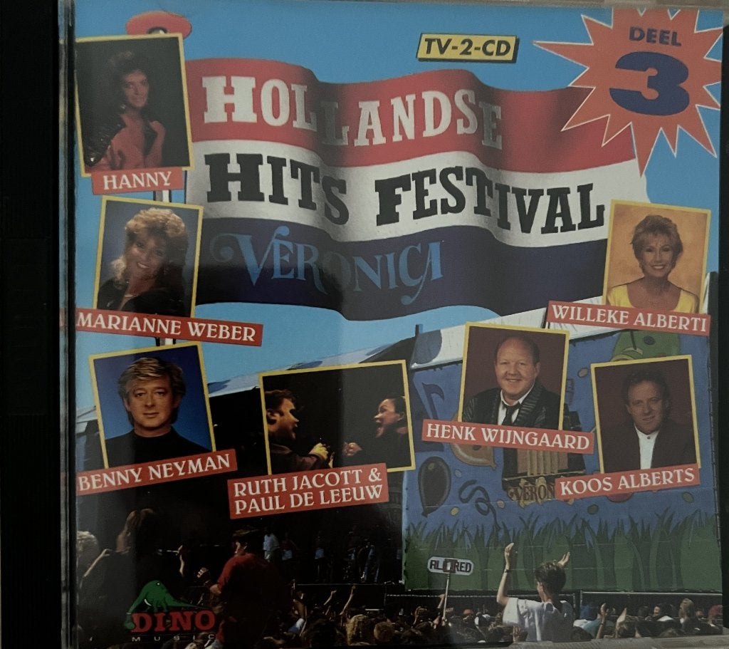 Hollandse Hits Festival Veronica Deel 3 TV-2-CD, Cd's en Dvd's, Gebruikt, Ophalen of Verzenden, Levenslied of Smartlap, Verzamelalbum