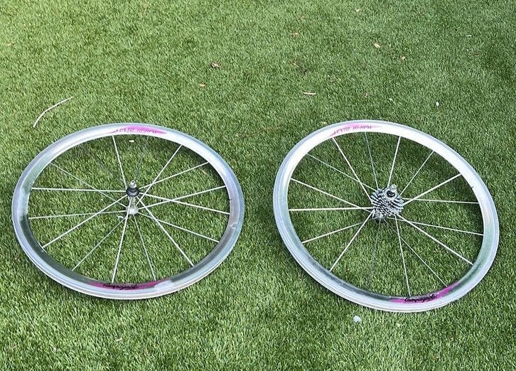 Campagnolo Vento 16-HPW wielset, Fietsen en Brommers, Fietsonderdelen, Ophalen of Verzenden, Zo goed als nieuw