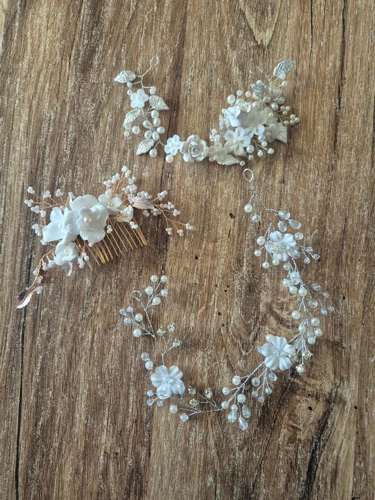 Haaraccessoires voor bruiloft, Ophalen of Verzenden