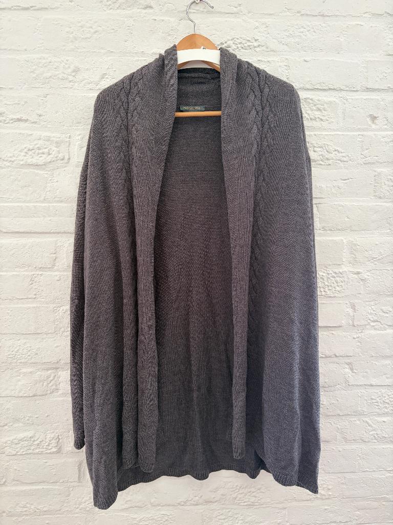 Marina Rinaldi grijs vest maat 50 / XL, Kleding | Dames, Maat 46/48 (XL) of groter, Ophalen of Verzenden, Zo goed als nieuw, Grijs