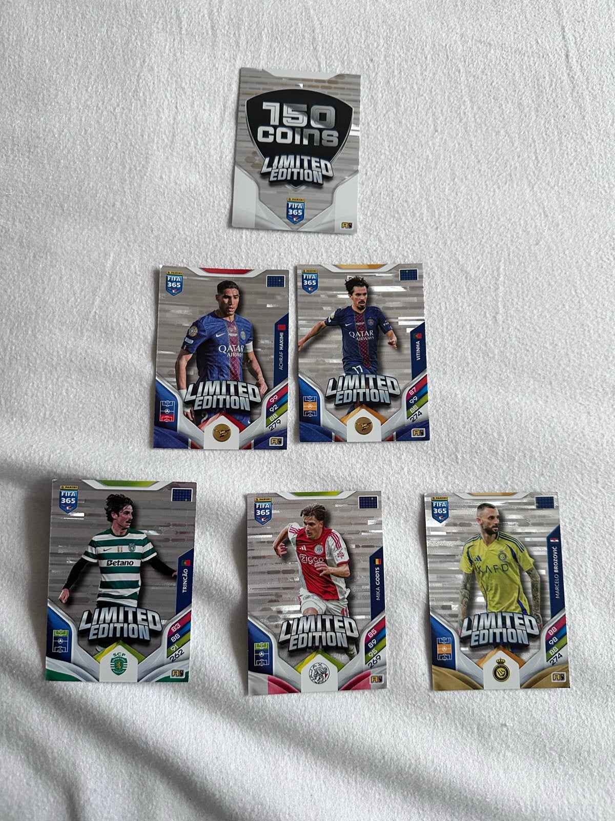 FIFA 365 Adrenalyn XL 2025 voetbalkaarten collectie, Ophalen of Verzenden, Zo goed als nieuw, Buitenlandse clubs, Spelerskaart