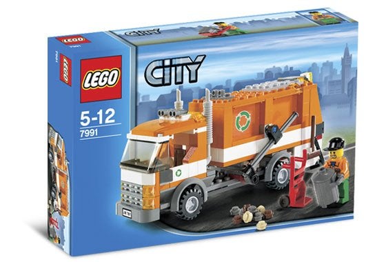 Lego City Recycle Truck nr 7991, Kinderen en Baby's, Lego, Lego, City, Lego