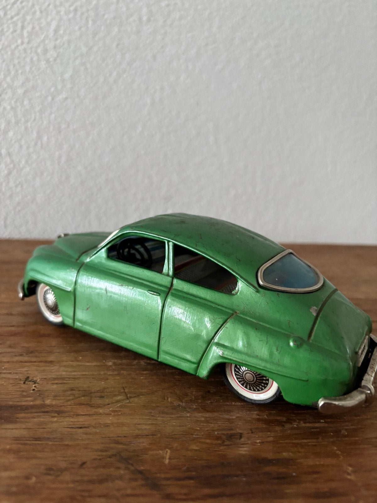 SAAB  96 of toch 93 Bandai Blikken model ??, Ophalen of Verzenden, Gebruikt, Auto