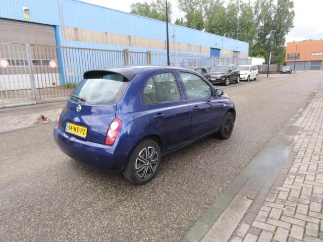 Nissan Micra 1.2 Visia BJ 2004 _ 5 deurs Apk 12/06/2027, Auto's, Voorwielaandrijving, Metallic lak, 4 cilinders, Blauw