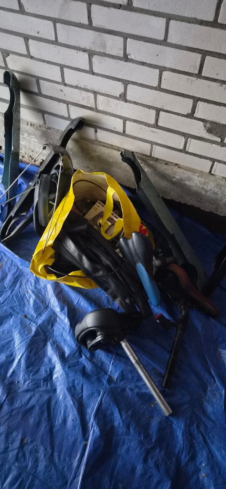 Fiets onderdelen, Tuin en Terras, Hogedrukreinigers, Ophalen of Verzenden, Gebruikt, Elektrisch
