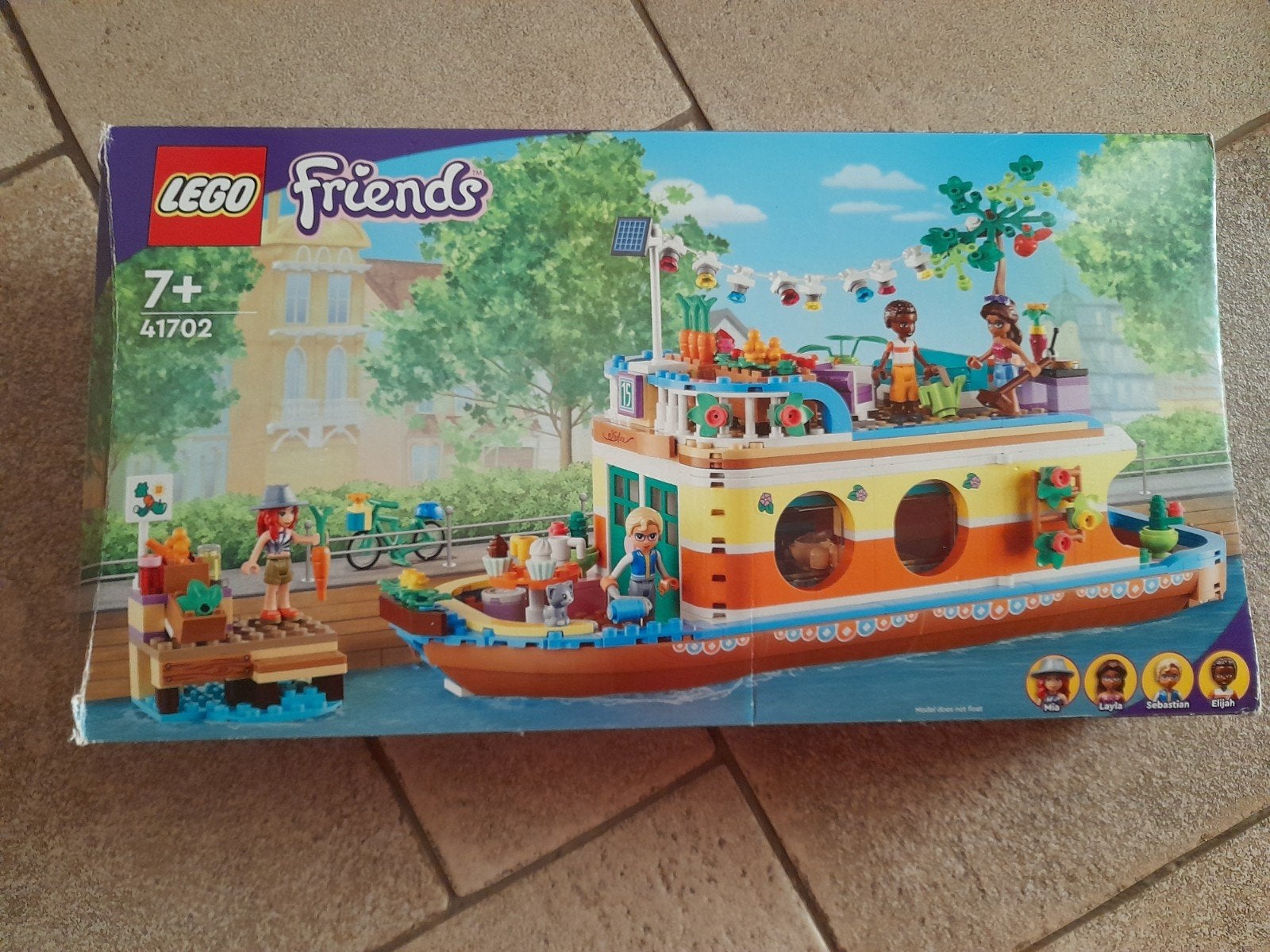 Lego Friends, woonboot, 41702, 7+, Compleet, Lego, Friends, Ophalen of Verzenden