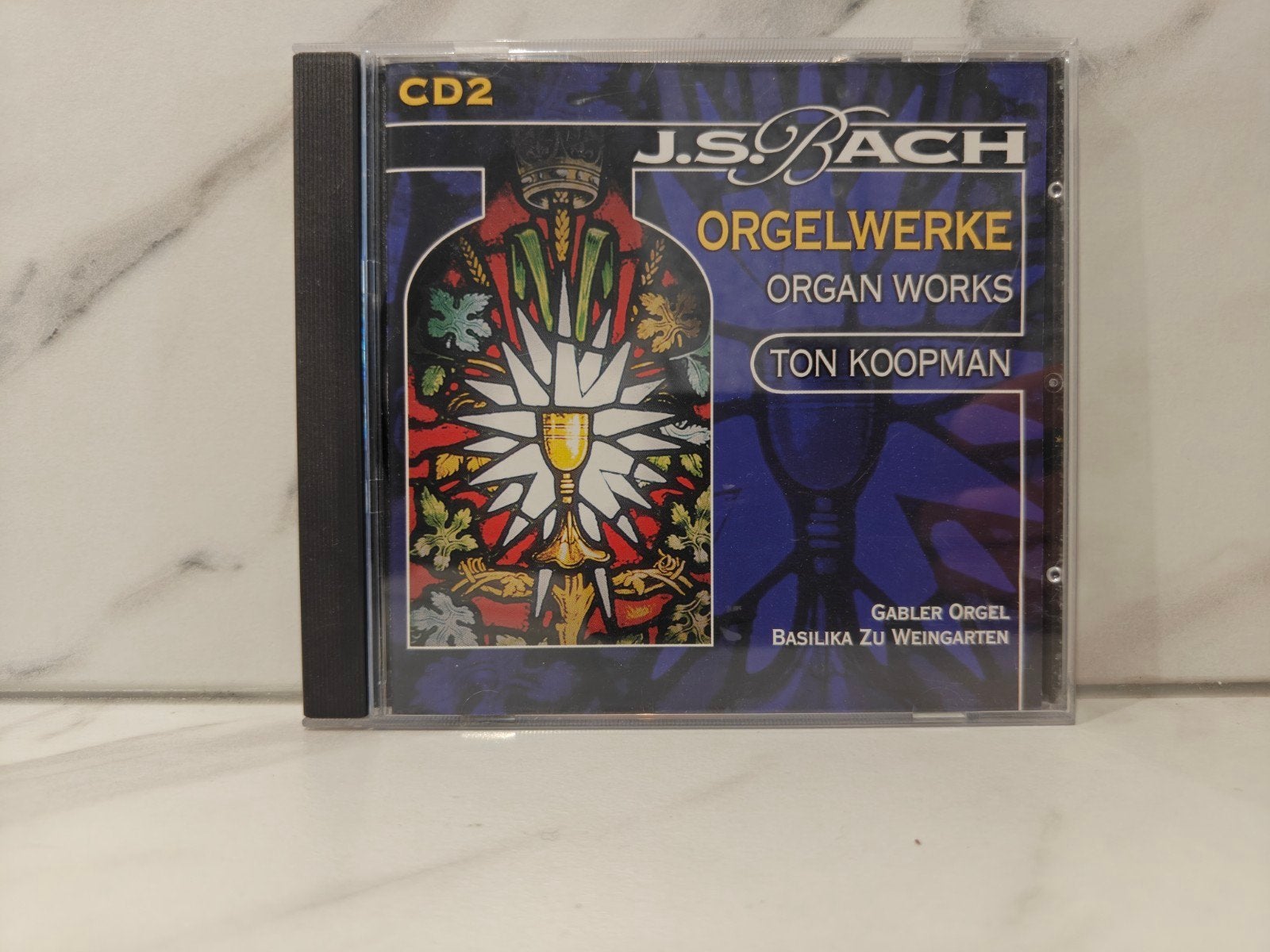 orgelcd J.S. Bach - Orgelwerke / Ton Koopman cd 2, Ophalen of Verzenden, Barok, Gebruikt, Overige typen