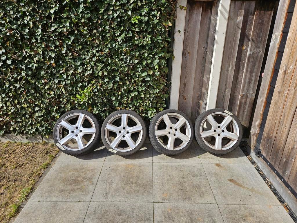 Dezent lichtmetalen velgen met Champiro zomerbanden, Ophalen, Gebruikt, Banden en Velgen, 17 inch
