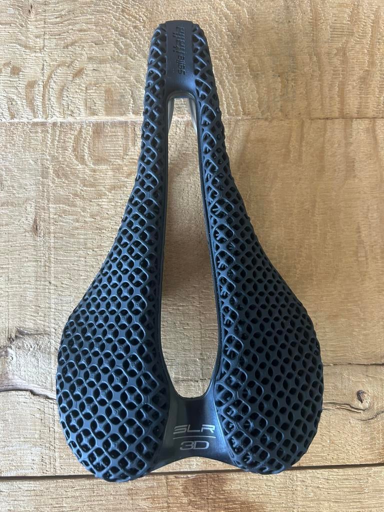 Selle Italia SLR BOOST 3D TI 316 SUPERFLOW, Titanium, Ophalen of Verzenden, Zo goed als nieuw, Zadel