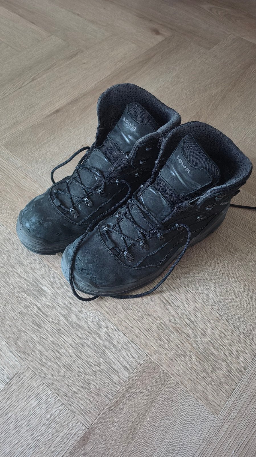 Lowa renegade work II gtx mid S3 maat 46, Ophalen, Zo goed als nieuw, Schoenen