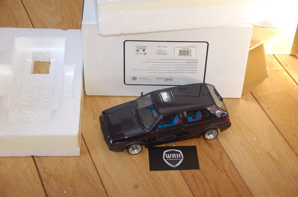 Volkswagen Golf 2 GTI Fire and Ice CUSTOM Otto mobile WRH, Verzenden, Gebruikt, Auto, OttOMobile